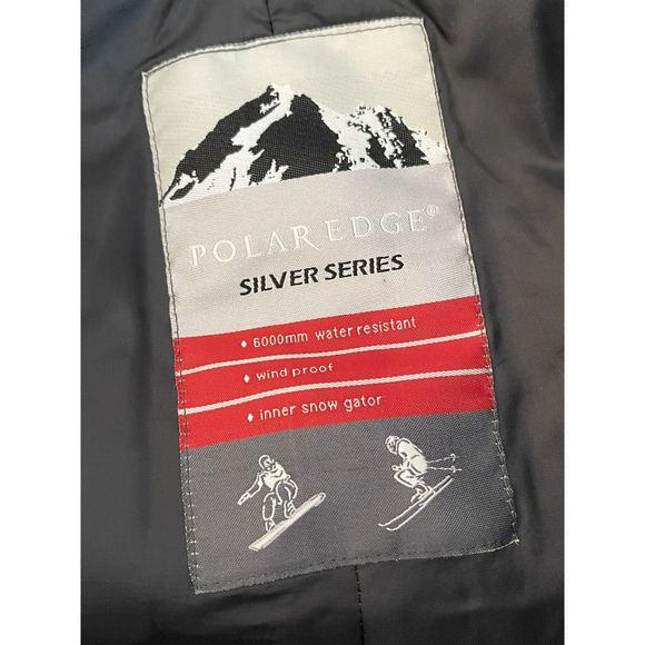 Polar Edge Silver Series Men's Size XL Gray Insulated Dominator Snow Ski Pants - Picture 5 of 7